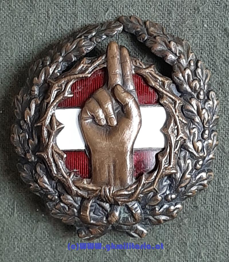 Bronzenes Ehrenzeichen des Österreichischen Freiheitsbundes! - 1. Republik!