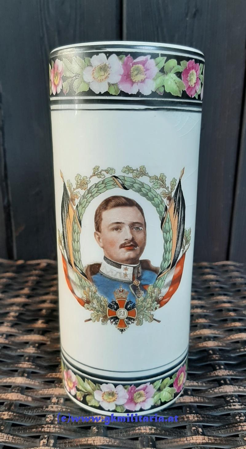 k.u.k. patriotische Vase 