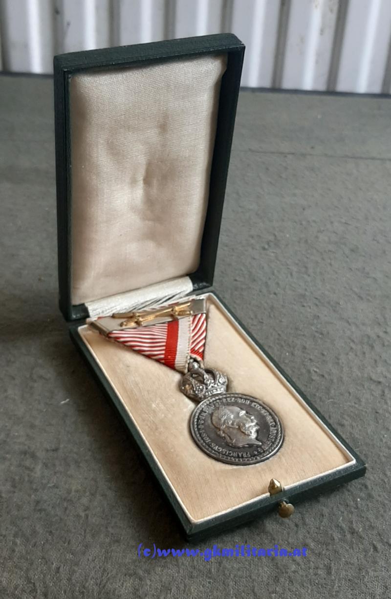 k.u.k. Silberne Militärverdienstmedaille Kaiser Franz Josef I. 