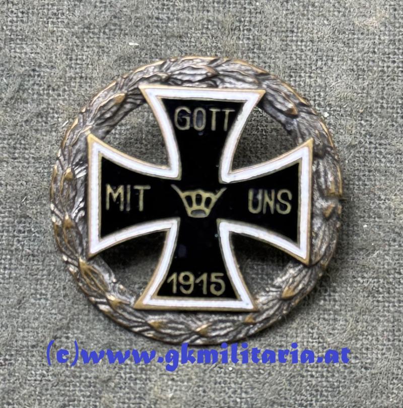 k.u.k. Patriotisches Abzeichen Eisernes Kreuz 1915 