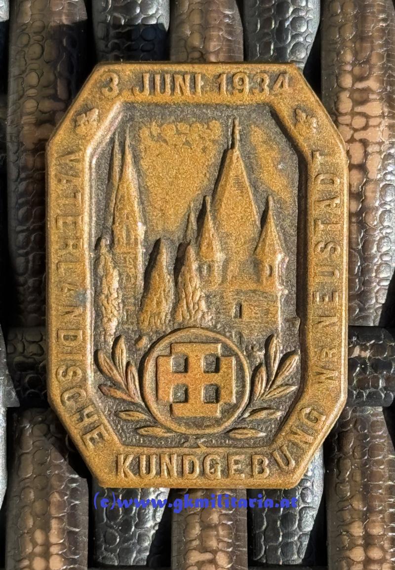 Abzeichen österr. Vaterländische Front - 