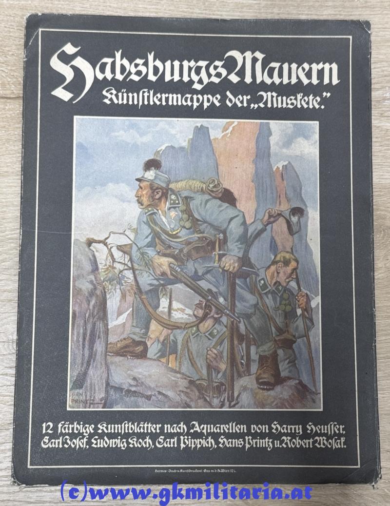 Habsburgs Mauern Künstlermappe der 