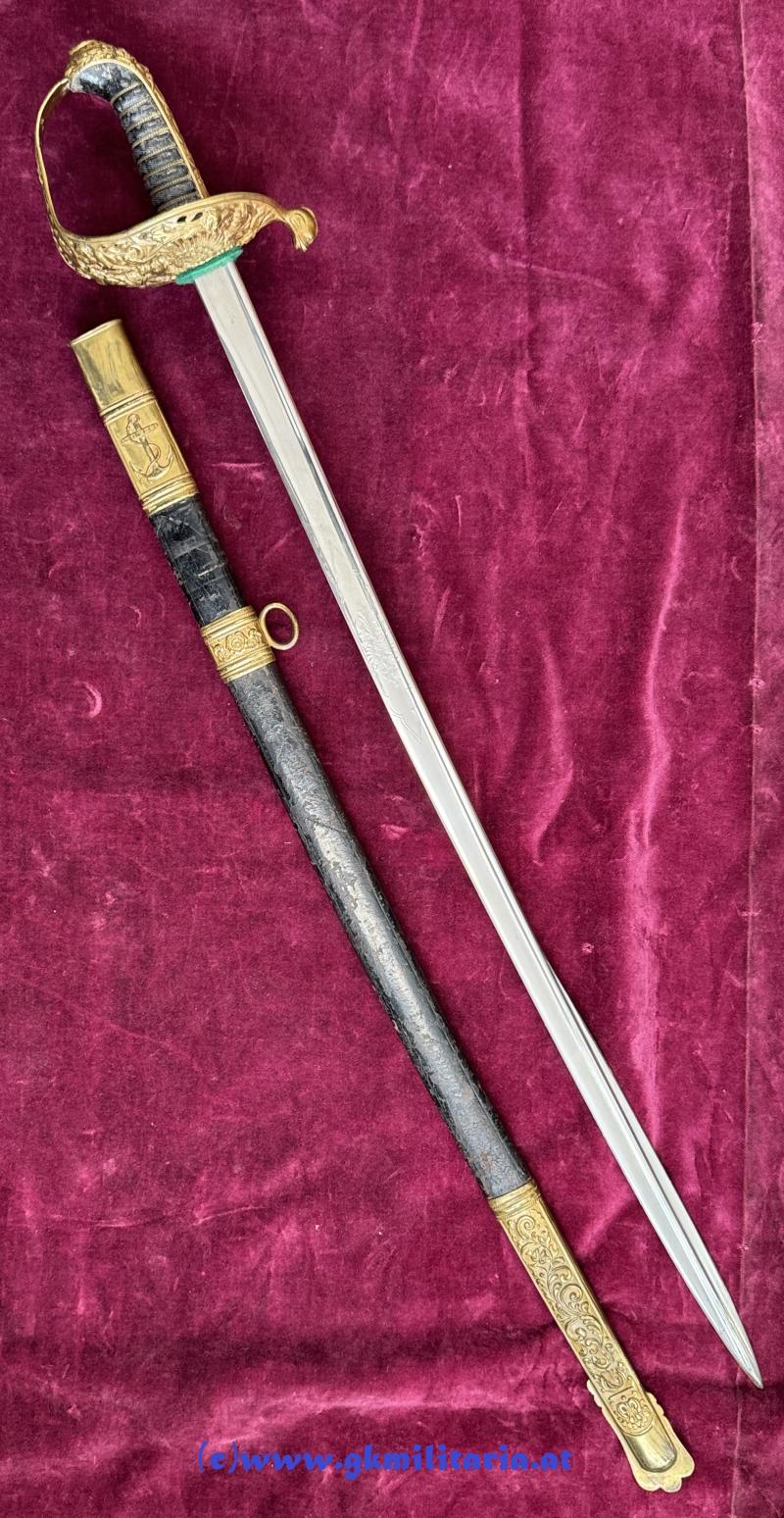 k.u.k. Kriegsmarine Säbel M1850/71 für Offiziere!!