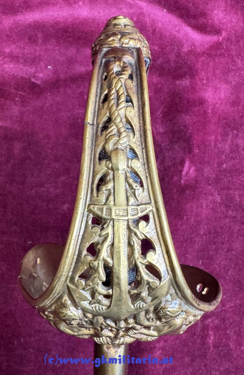 k.u.k. Kriegsmarine Säbel M1850/71 für Offiziere!!