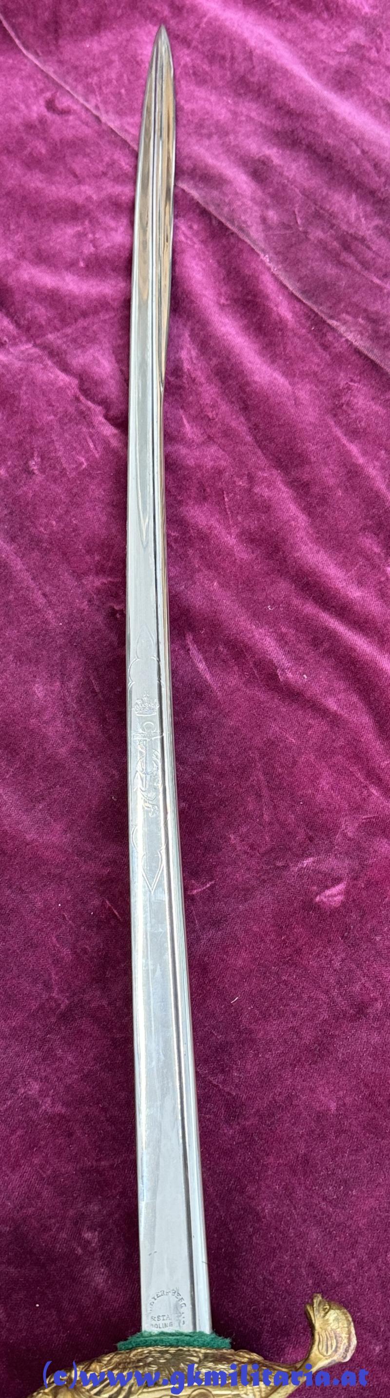 Mehr Fotos k.u.k. Kriegsmarine Säbel M1850/71 für Offiziere!!