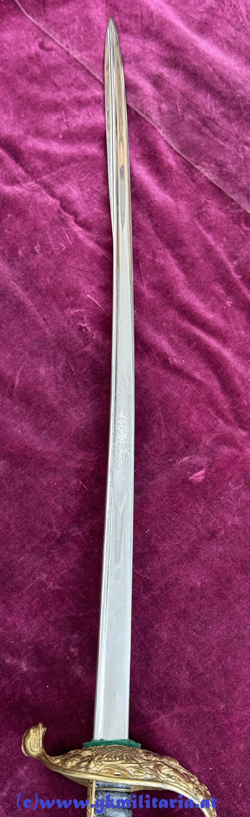 Mehr Fotos k.u.k. Kriegsmarine Säbel M1850/71 für Offiziere!!