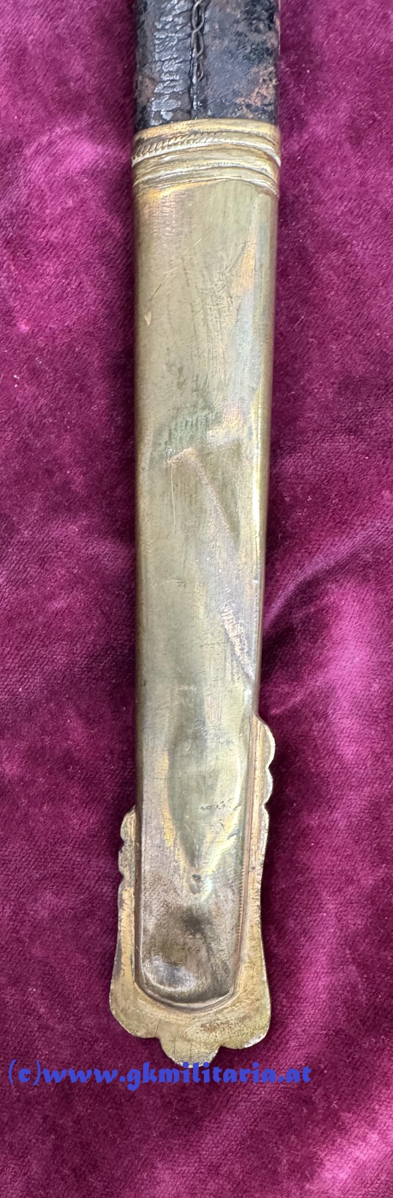 Mehr Fotos k.u.k. Kriegsmarine Säbel M1850/71 für Offiziere!!