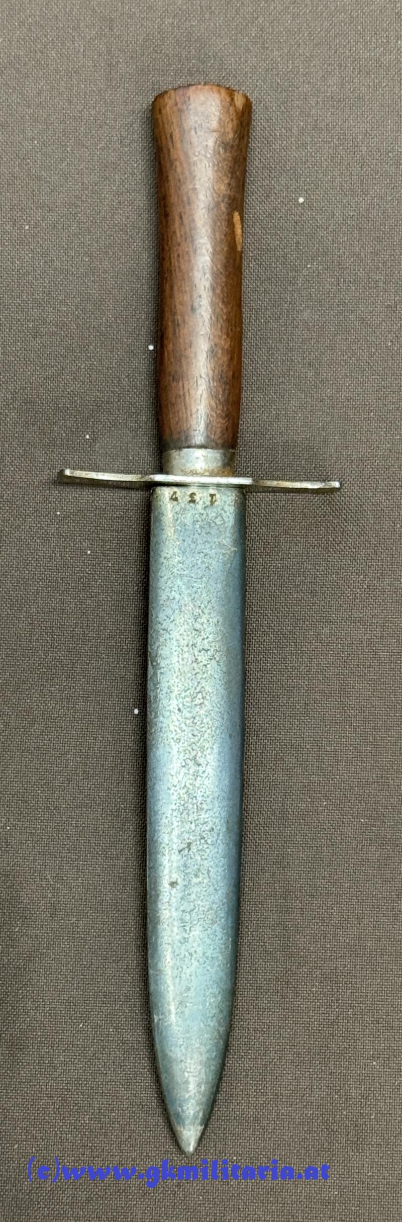 Frankreich - Grabendolch 1. Weltkrieg 1916 !!