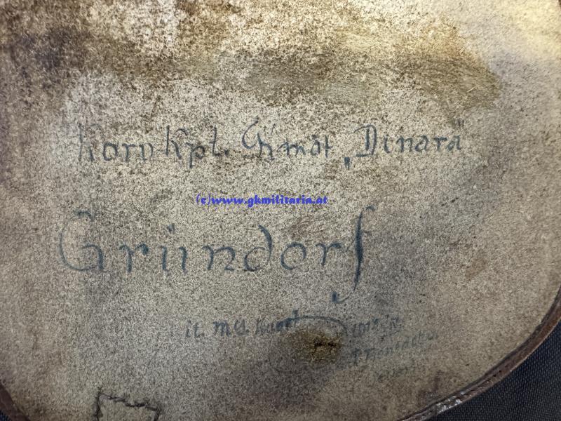 k.u.k. Pistolenholster für 9mm Selbstladepistole Frommer-Stop M1912! - k.u.k. Kriegsmarine -