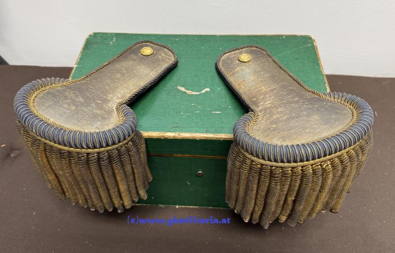 k.u.k. Kriegsmarine - Epauletten für Marine-Oberkommissär!!