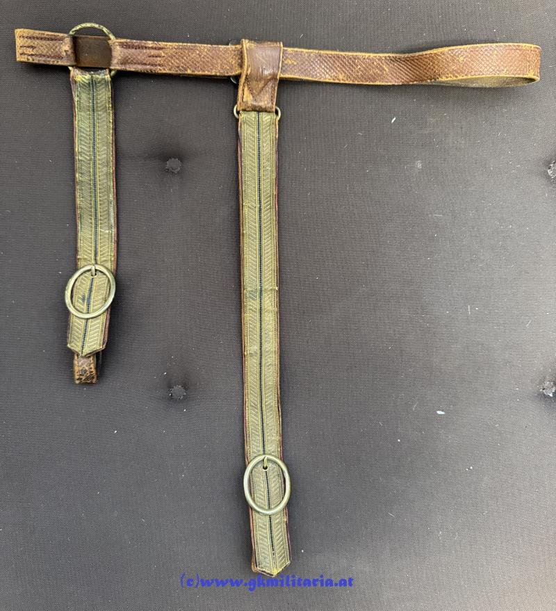 k.u.k. Gehänge für Säbel Offiziere!!