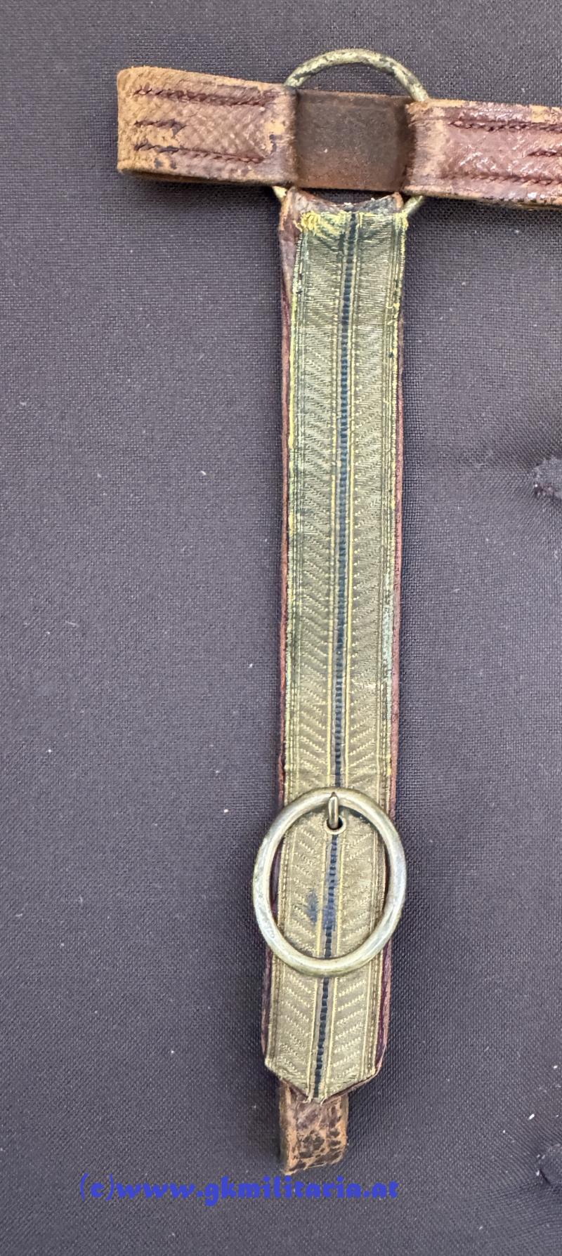 k.u.k. Gehänge für Säbel Offiziere!!