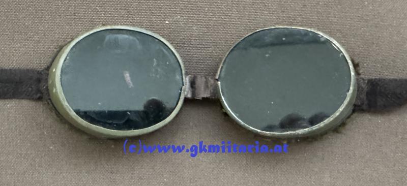 Schneebrille für Gebirgstruppe der k.u.k. Armee!