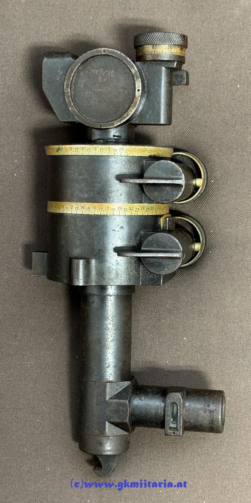 Tschechische Geschützoptik/Rundumsicht Flak - GOERZ Bratislava!! - 1. Republik!