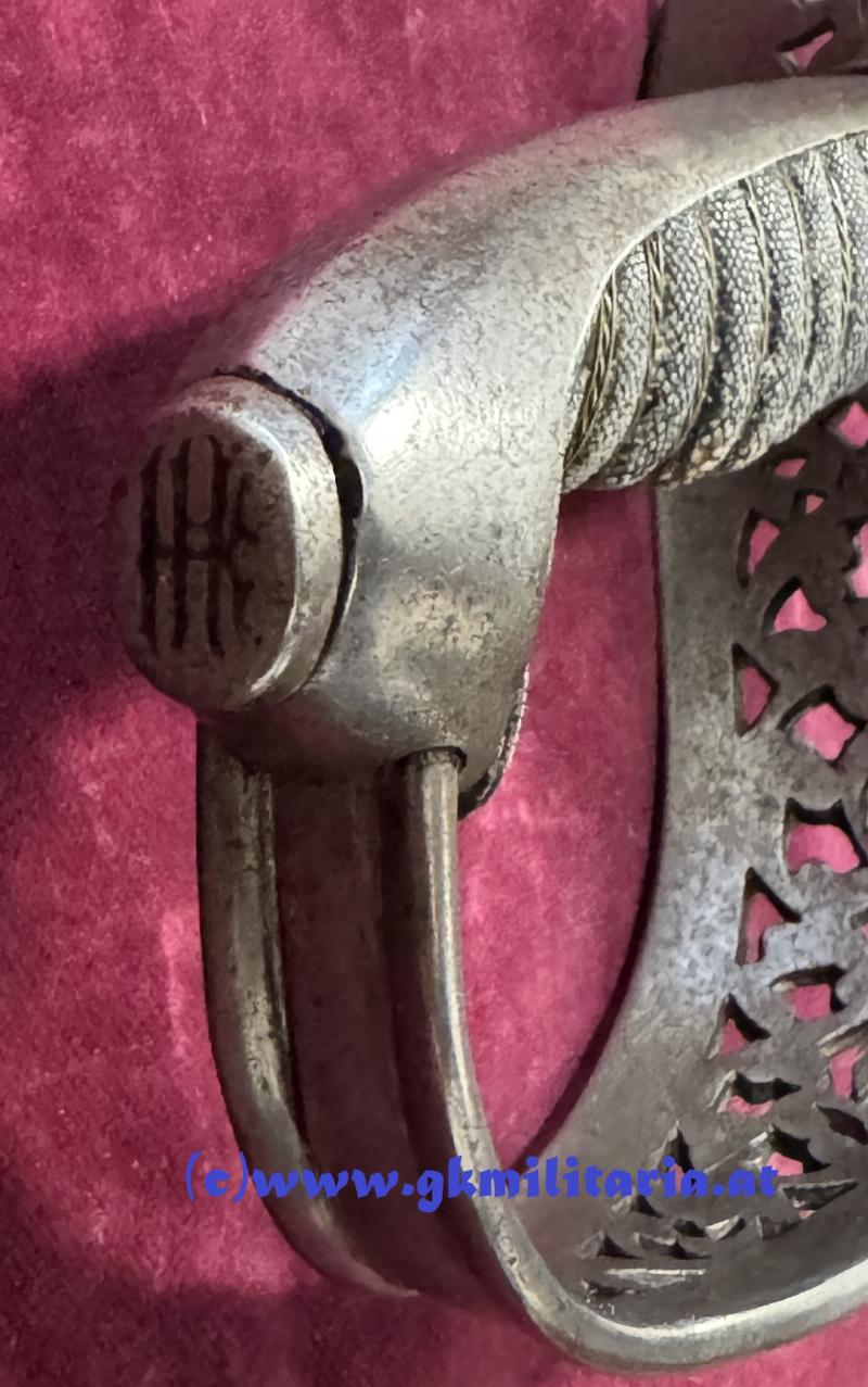 Säbel Kavallerie für Offiziere des österreichischen Bundesheeres 1. Republik! - Mit Ätzung!!