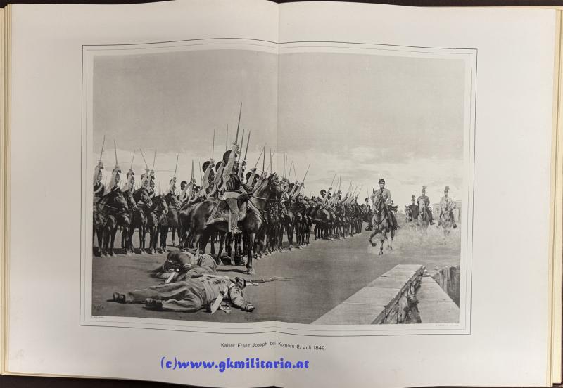 Großformatige Regimentsgeschichte des k. u. k. böhmischen Dragoner-Regiments 'Kaiser Franz'!!