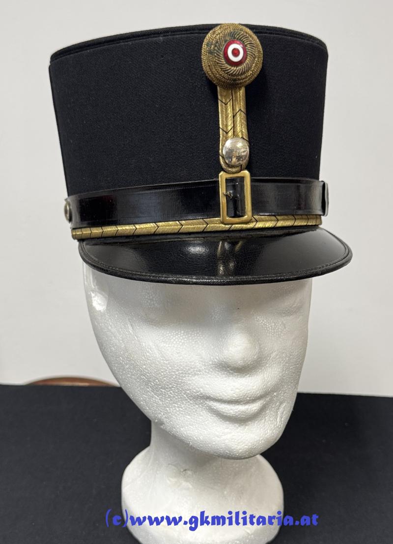 Bundesheer Bundesstaat - schwarze steife Kappe für Offiziere !!