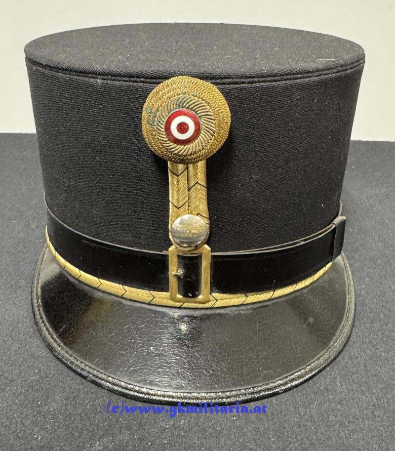 Bundesheer Bundesstaat - schwarze steife Kappe für Offiziere !!
