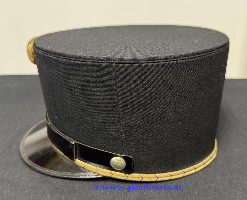 Bundesheer Bundesstaat - schwarze steife Kappe für Offiziere !!
