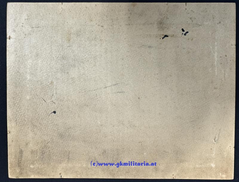 k.u.k. Aquarell Manöver - Kronprinz Erzherzog Franz Ferdinand!