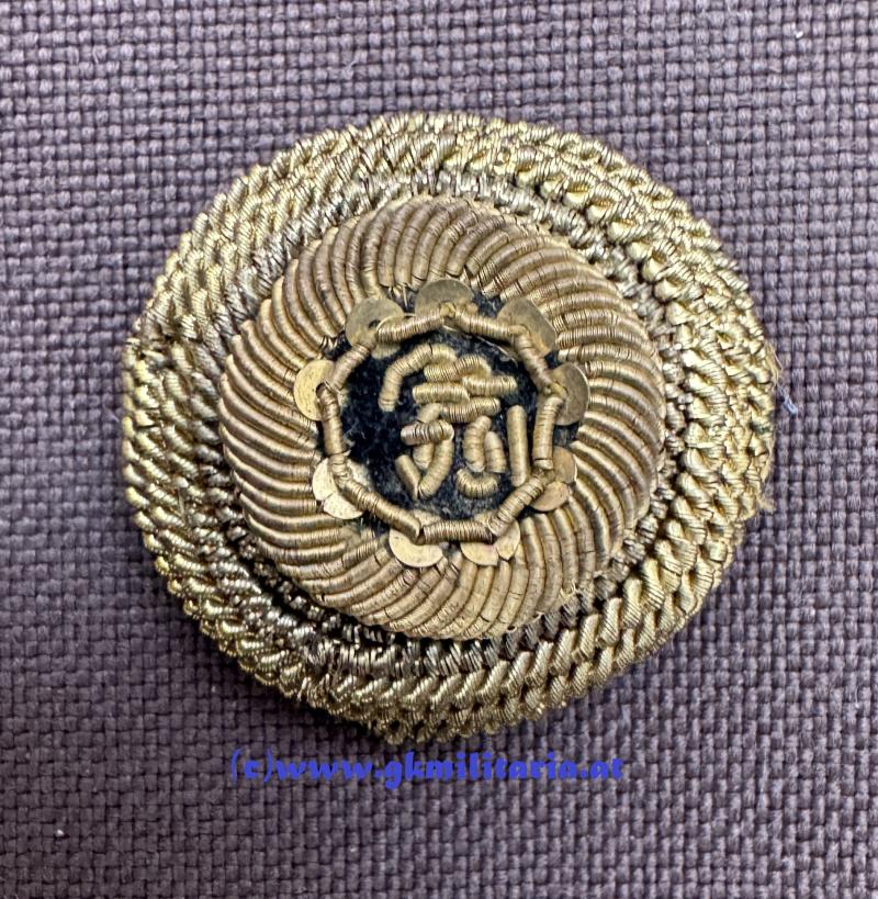 k.u.k. Kappenkokarde - Kaiser Franz Joseph I. - für Offiziere !!