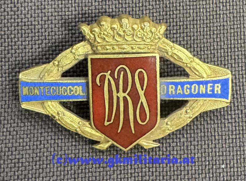 k.u.k. Kappenabzeichen Dragoner-Regiment Nr. 8 