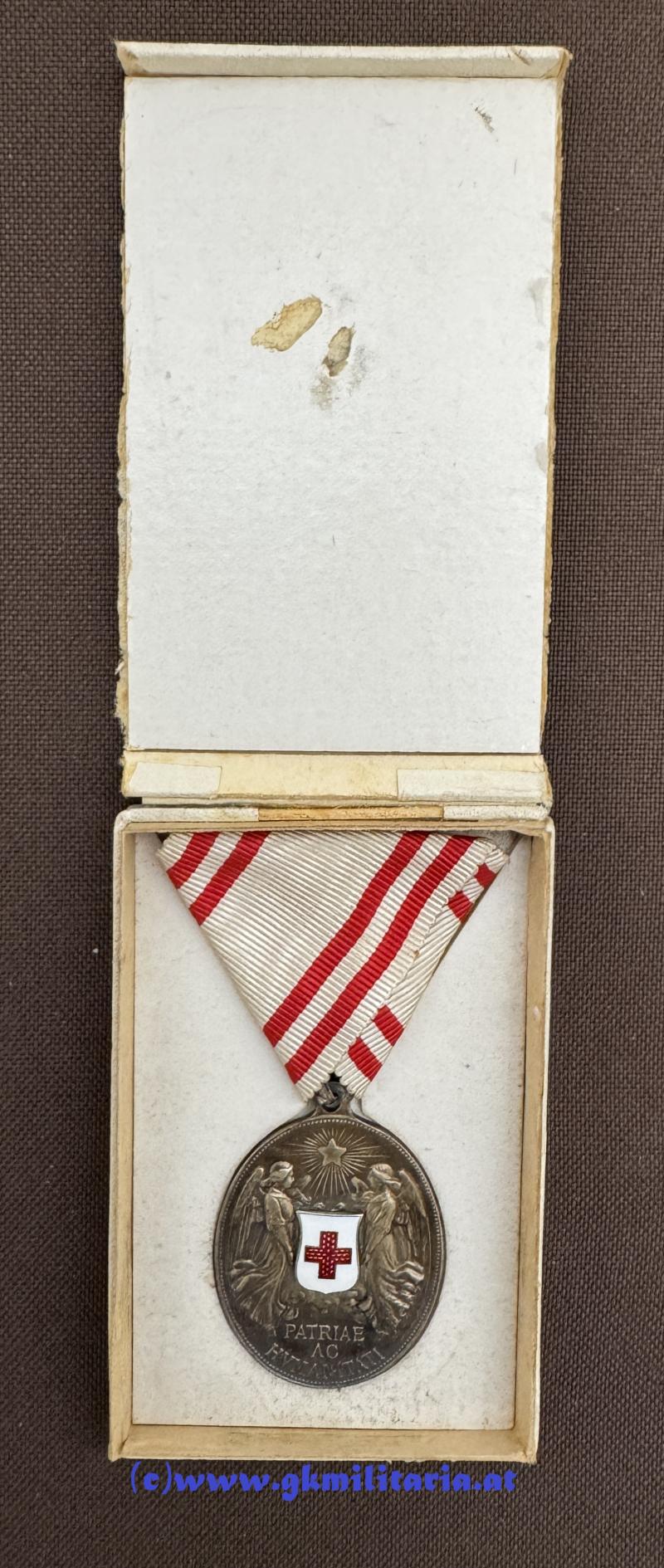 k.u.k. Silberne Ehrenmedaille Rotes Kreuz -