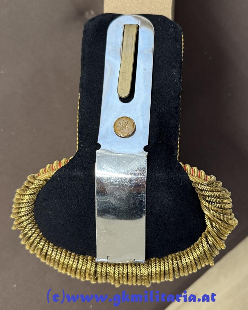 weitere Fotos - k.u.k. Kriegsmarine - Epauletten für Marine-Ingenieur Oberoffiziersrang!!