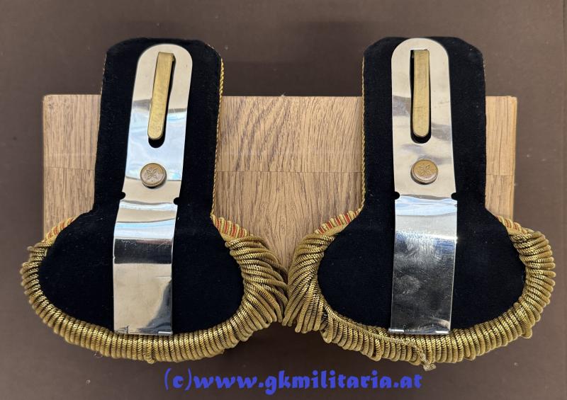 weitere Fotos - k.u.k. Kriegsmarine - Epauletten für Marine-Ingenieur Oberoffiziersrang!!