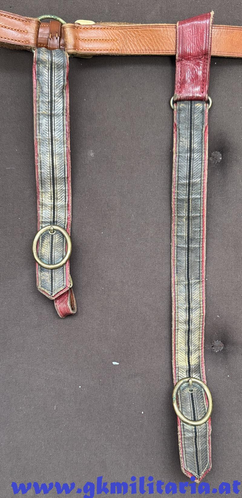 k.u.k. Gehänge für Säbel Offiziere!!