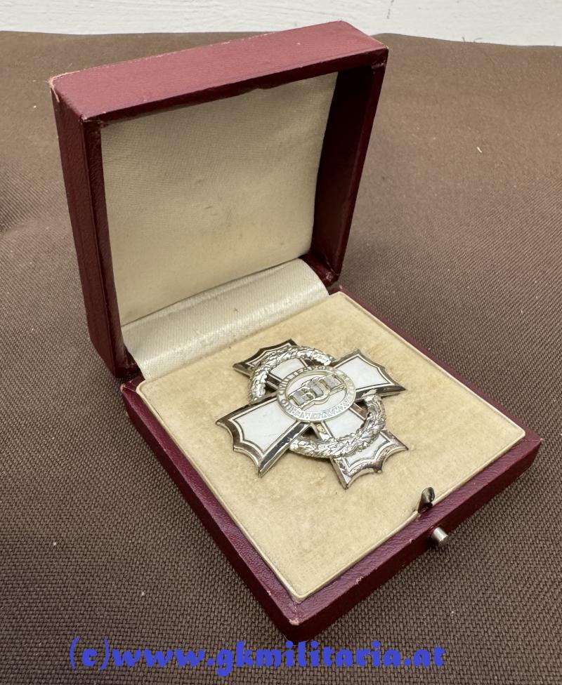 k.u.k. Kriegskreuz für Zivilverdienste 3. Klasse im Etui!