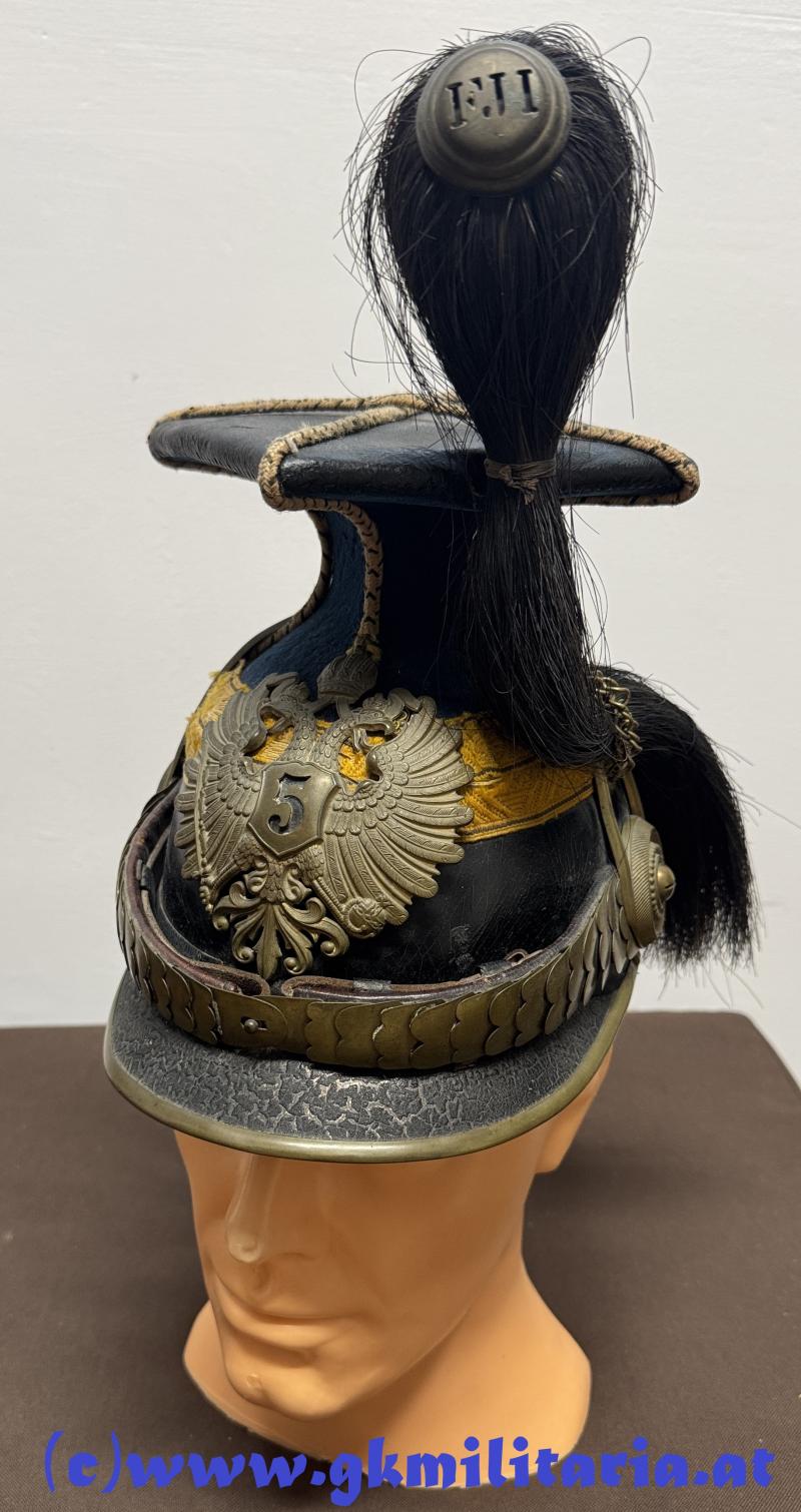 k.u.k. Tschapka Wachtmeister des k. u. k. Ungarisch-Kroatischen Ulanen-Regiment 