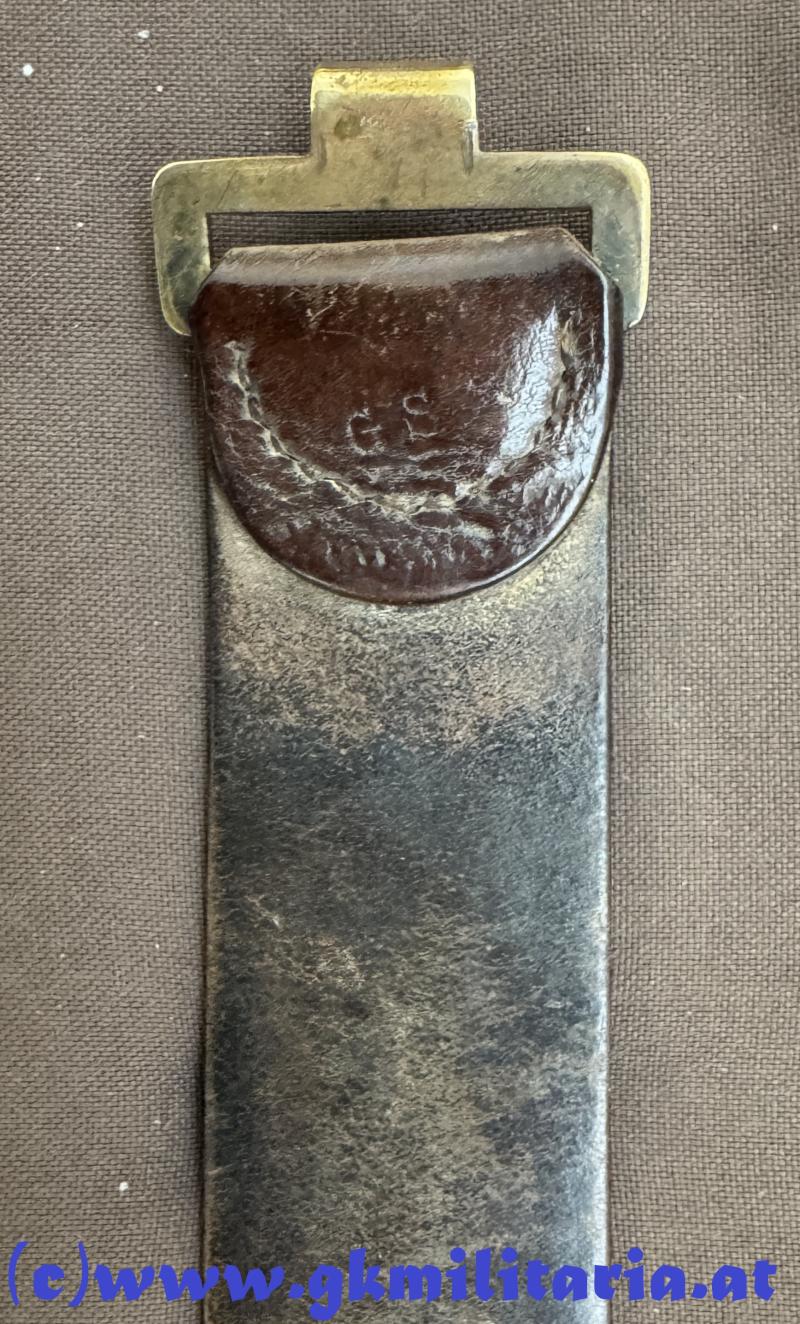 k.u.k. Infanterieleibriemen mit Kastenschloss (Koppelschloss) -