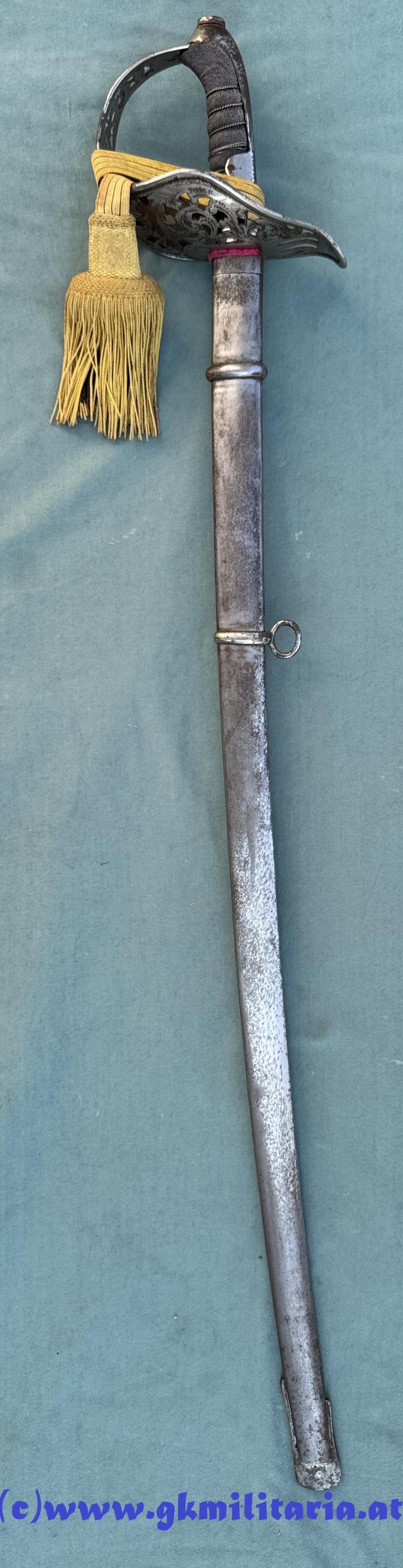 k.u.k. Säbel M1904 Kavallerie für Unteroffizier!