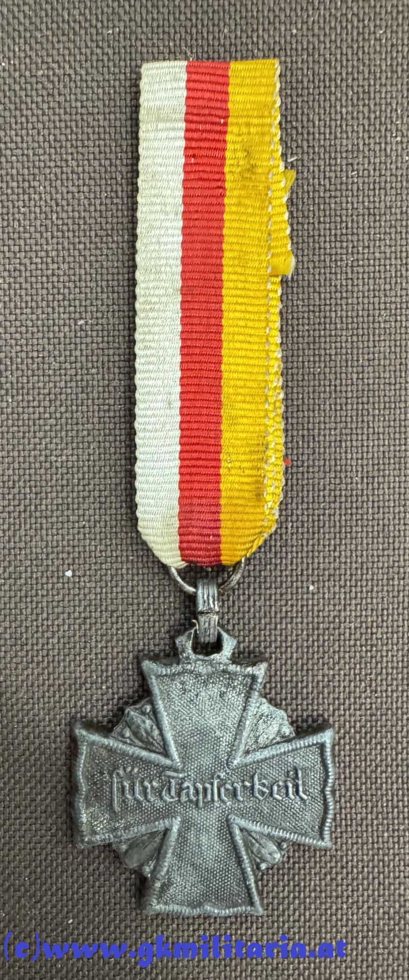 Allgemeines Kärntner Kreuz für Tapferkeit !! - Kärntner Abwehrkampf 1919 !!