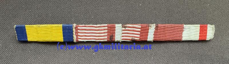 k.u.k. 5-teilige Bandspange 