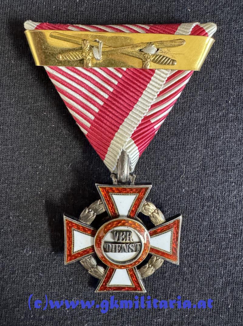 k.u.k. Militärverdienstkreuz 3. Klasse mit KD und WH-Spange im Etui!