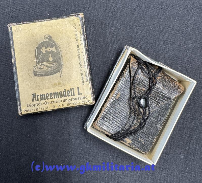 Armee-Kompaß I.WK - Armeemodell I - Patent Bezard !!