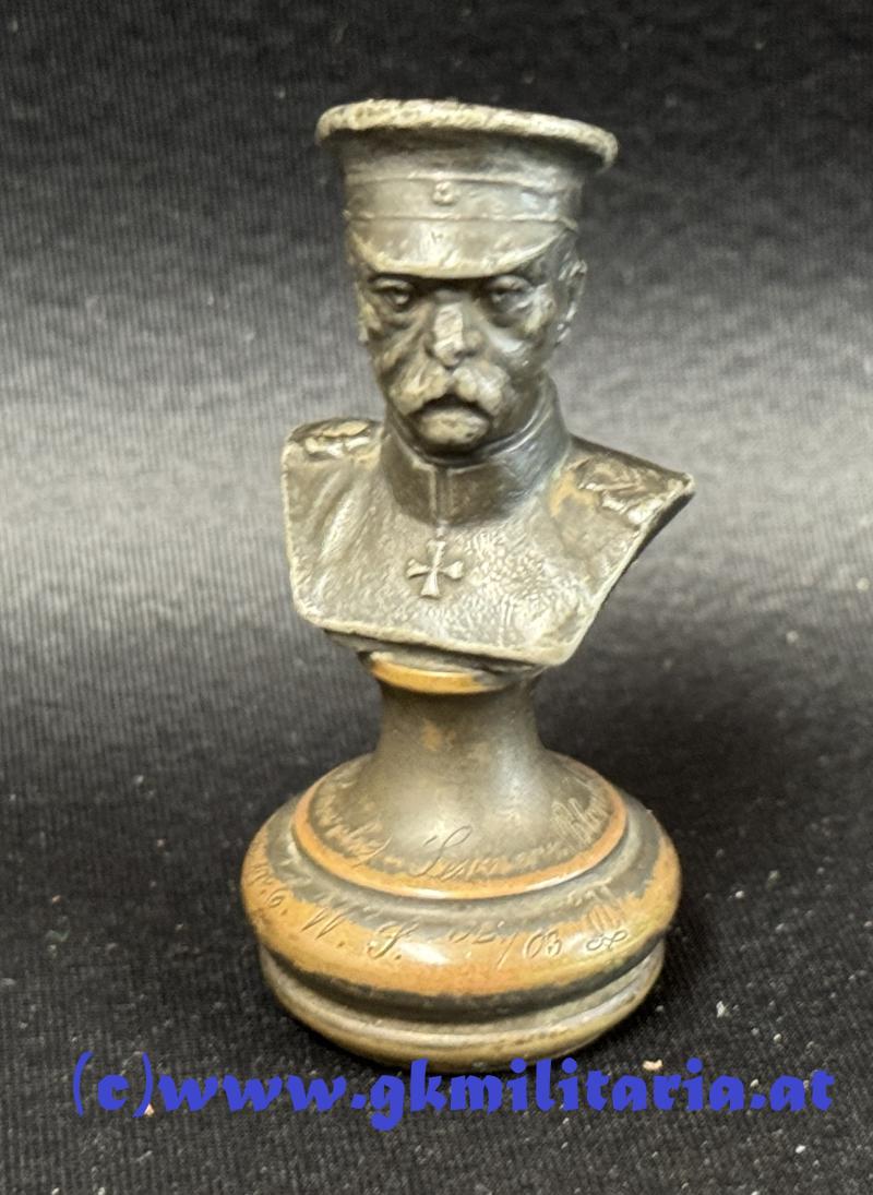 Petschaft mit Büste 