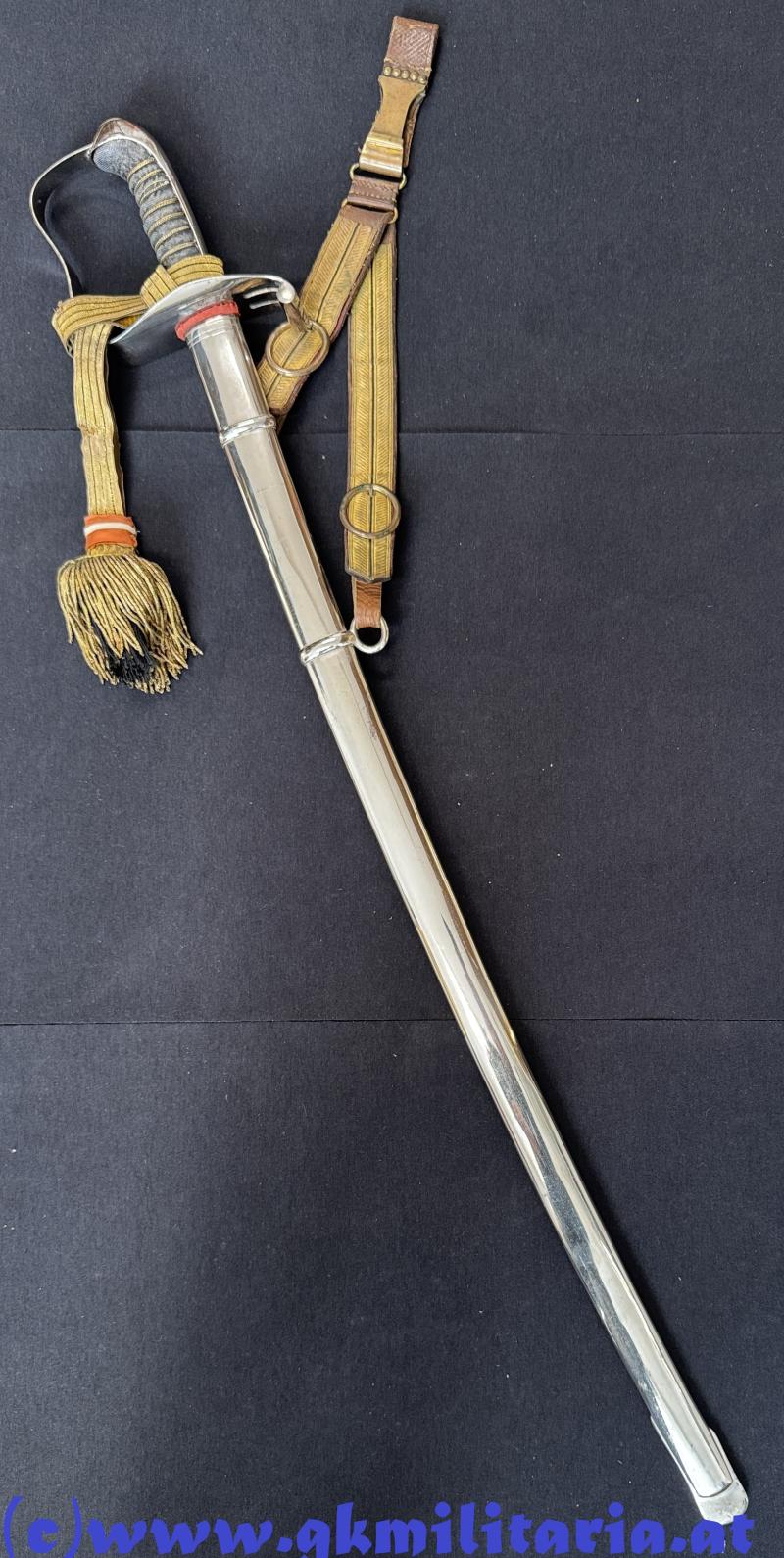 komplettes Säbelset M1861 Infanterie 