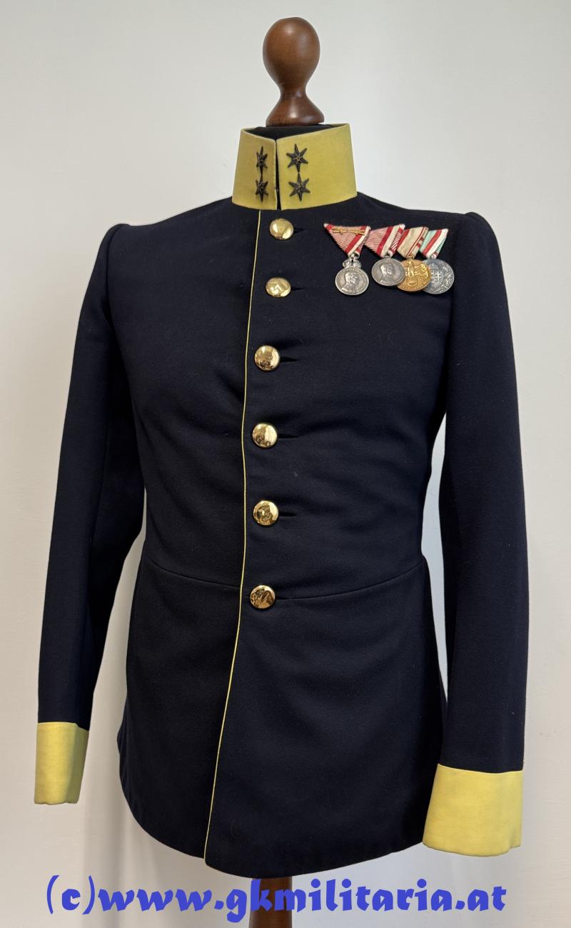 Waffenrock Oberleutnant Niederösterreichisches Infanterie-Regiment Nr. 15 ! - Bundesstaat/1. Republik Österreich!!