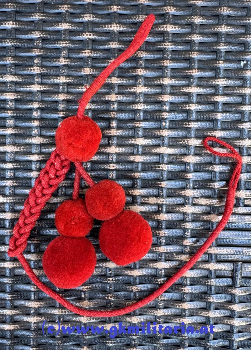 k.u.k. rote Schützenschnur!