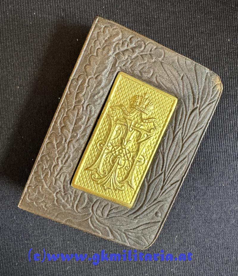 k.u.k. Koppelschloss für Offiziere - Kaiser Franz Josef I.!