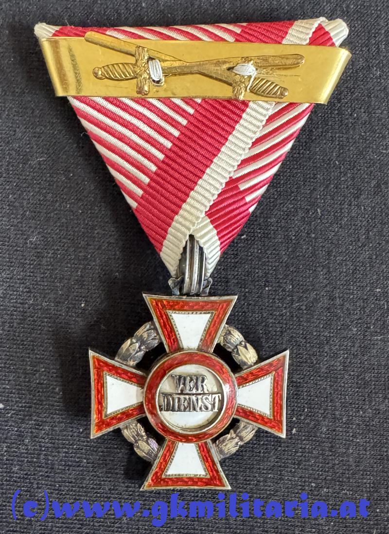 k.u.k. Militärverdienstkreuz 3. Klasse mit KD & Wiederholungsspange mit Schwertern!