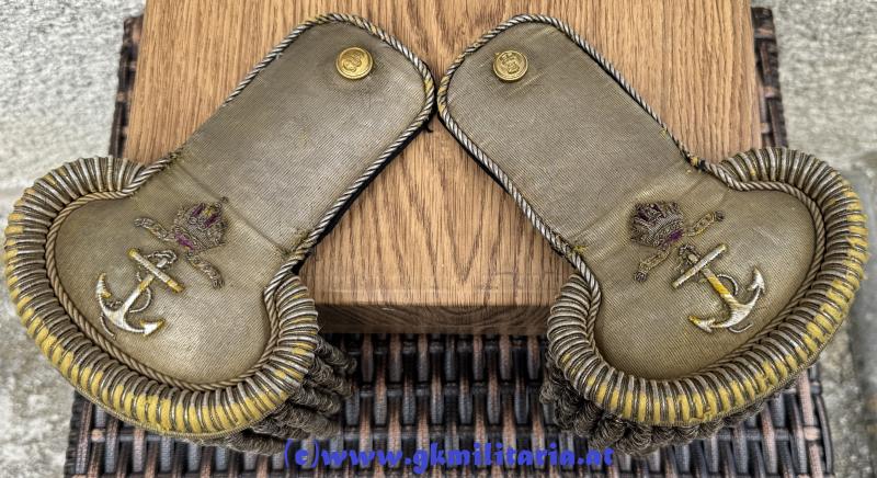 k.u.k. Kriegsmarine - Epauletten für Stabsoffiziere!!