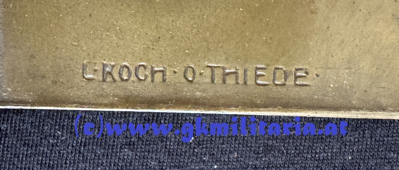 Große k.u.k. Bronzeplakette General d. K. Christian Philipp Fürst von Löwenstein-Wertheim ab 1758 Inhaber des k.u.k. Dragoner-Regimentes Nr.14 - LUDWIG KOCH!!