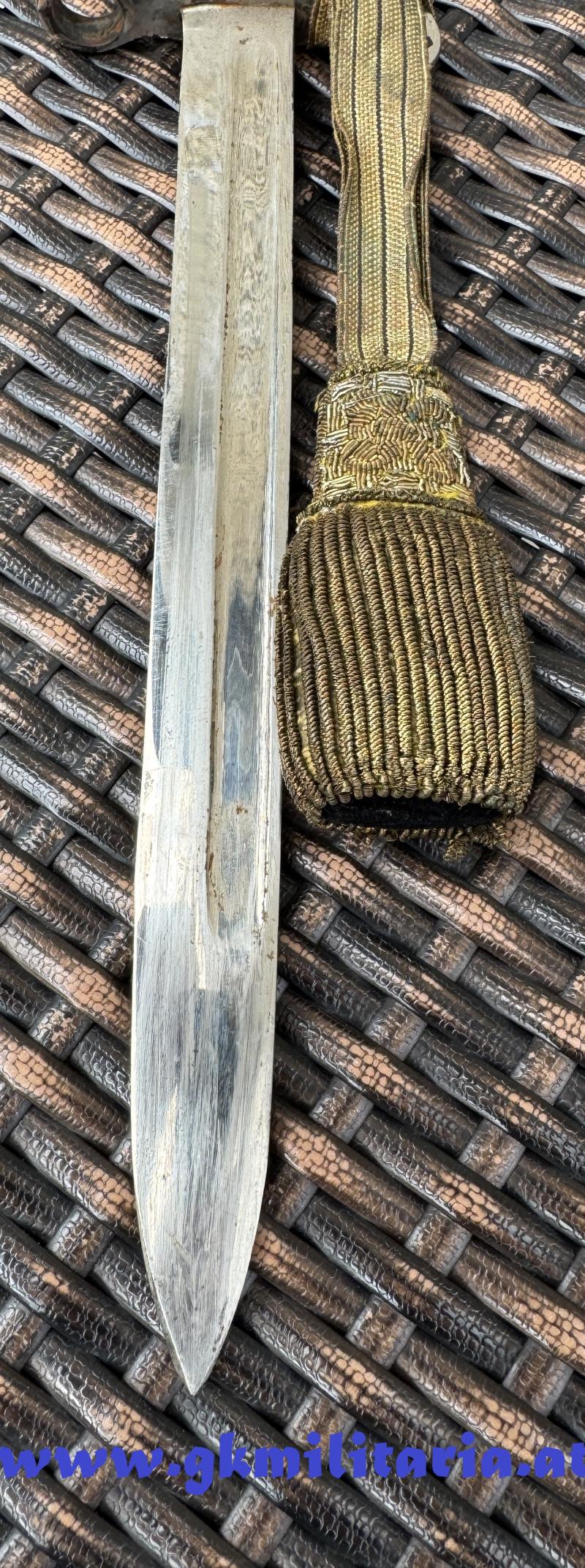 k.u.k. Bajonett M95 Offiziere mit Portepee Kaiser Karl I. aus dem Nachlass Leopold FIALA Schützenregiment Nr.21!!