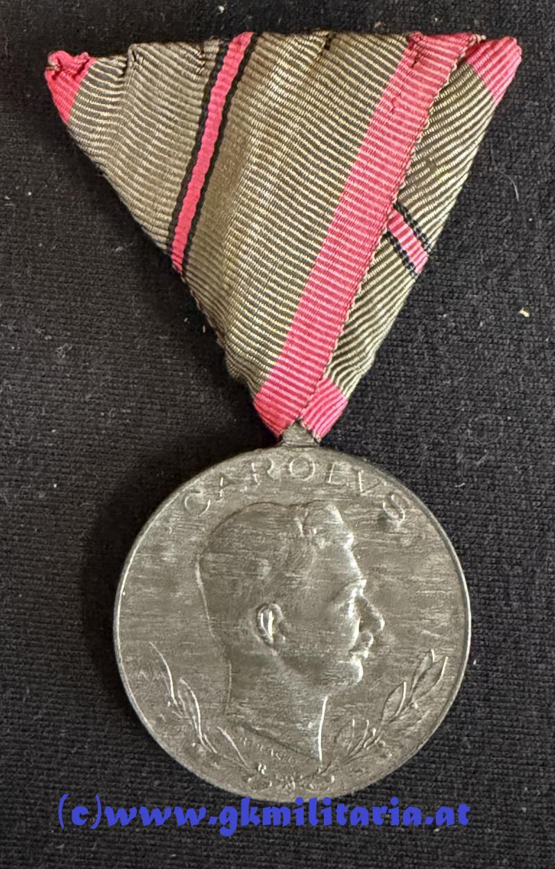 k.u.k. Verwundetenmedaille 1-malige Verwundung!