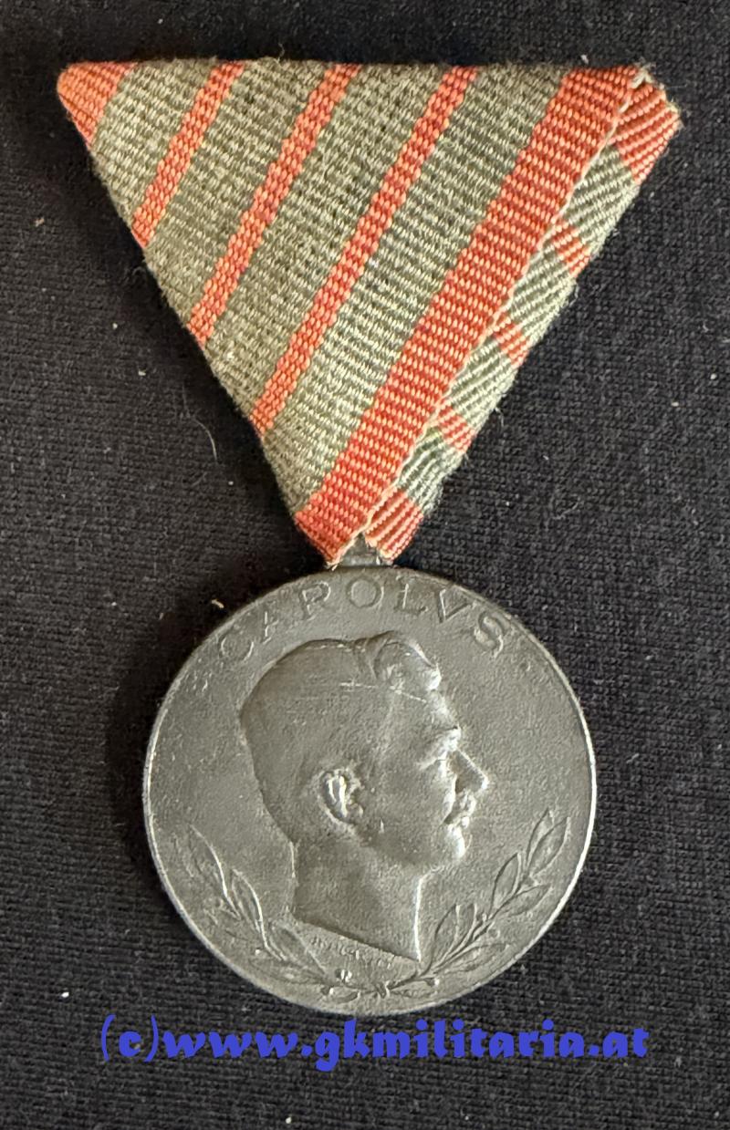 k.u.k. Verwundetenmedaille 3-malige Verwundung!
