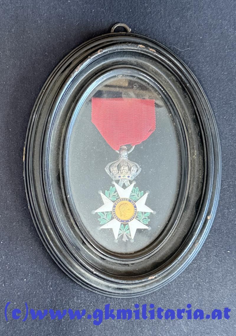 Frankreich Ritterkreuz der Ehrenlegion Napoleon III. (1852-1870) - Nachlass Otto Schenk!!